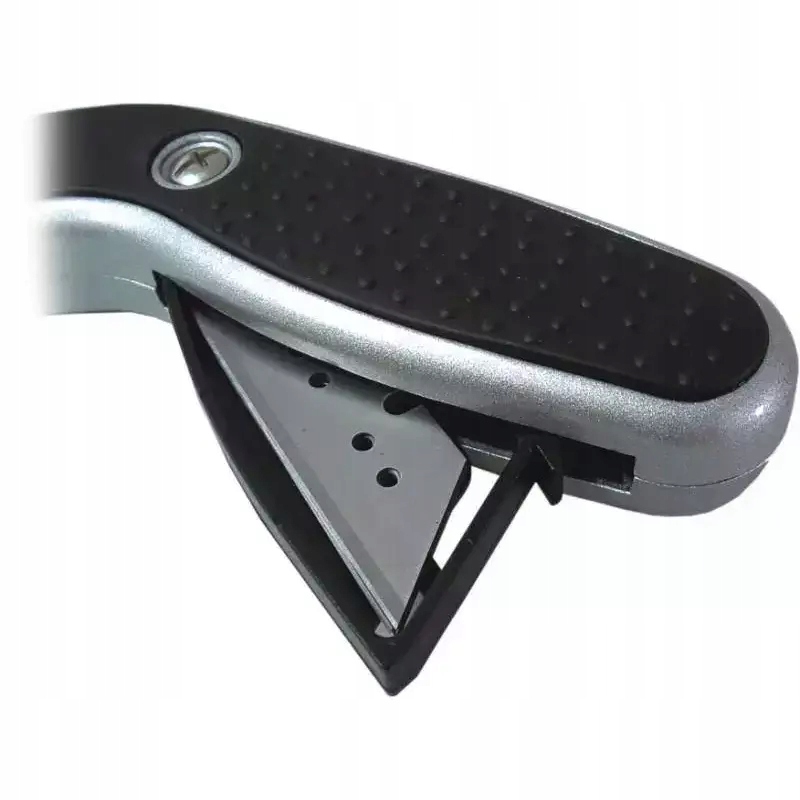 DEDRA NÓŻ Z 6 OSTRZAMI TRAPEZOWY OBUDOWA METAL+GUMA M9019