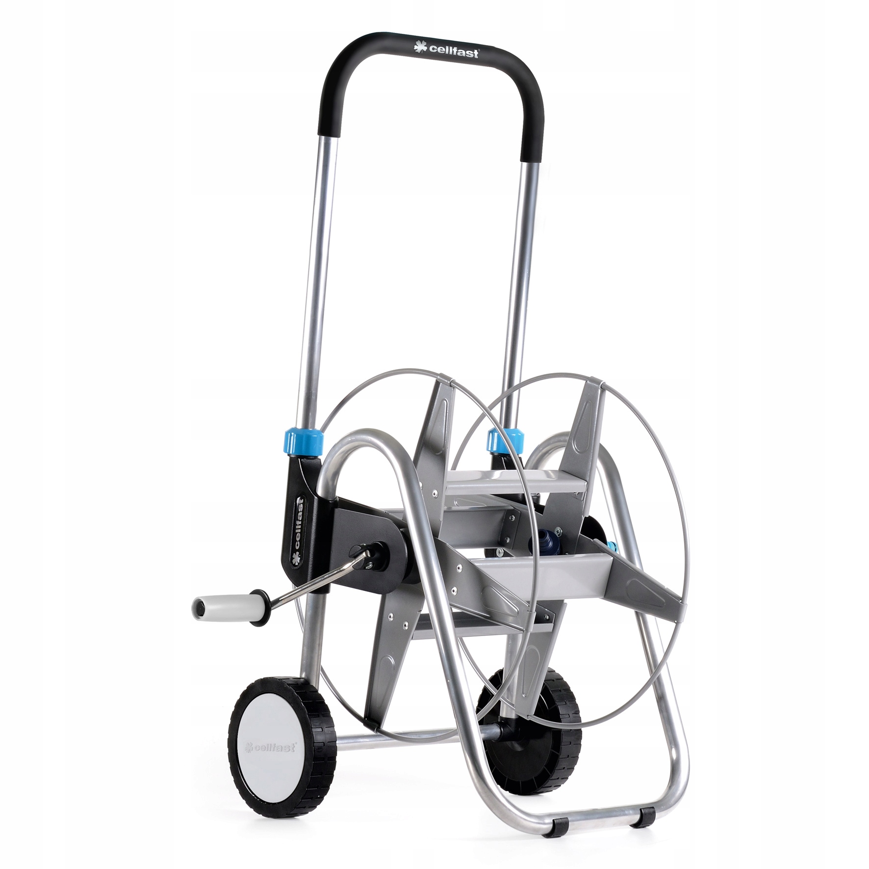 CELLFAST WÓZEK METALOWY NA WĄŻ OGRODOWY 3/4''-30M 1/2"-60m EXPLORER ZWIJACZ