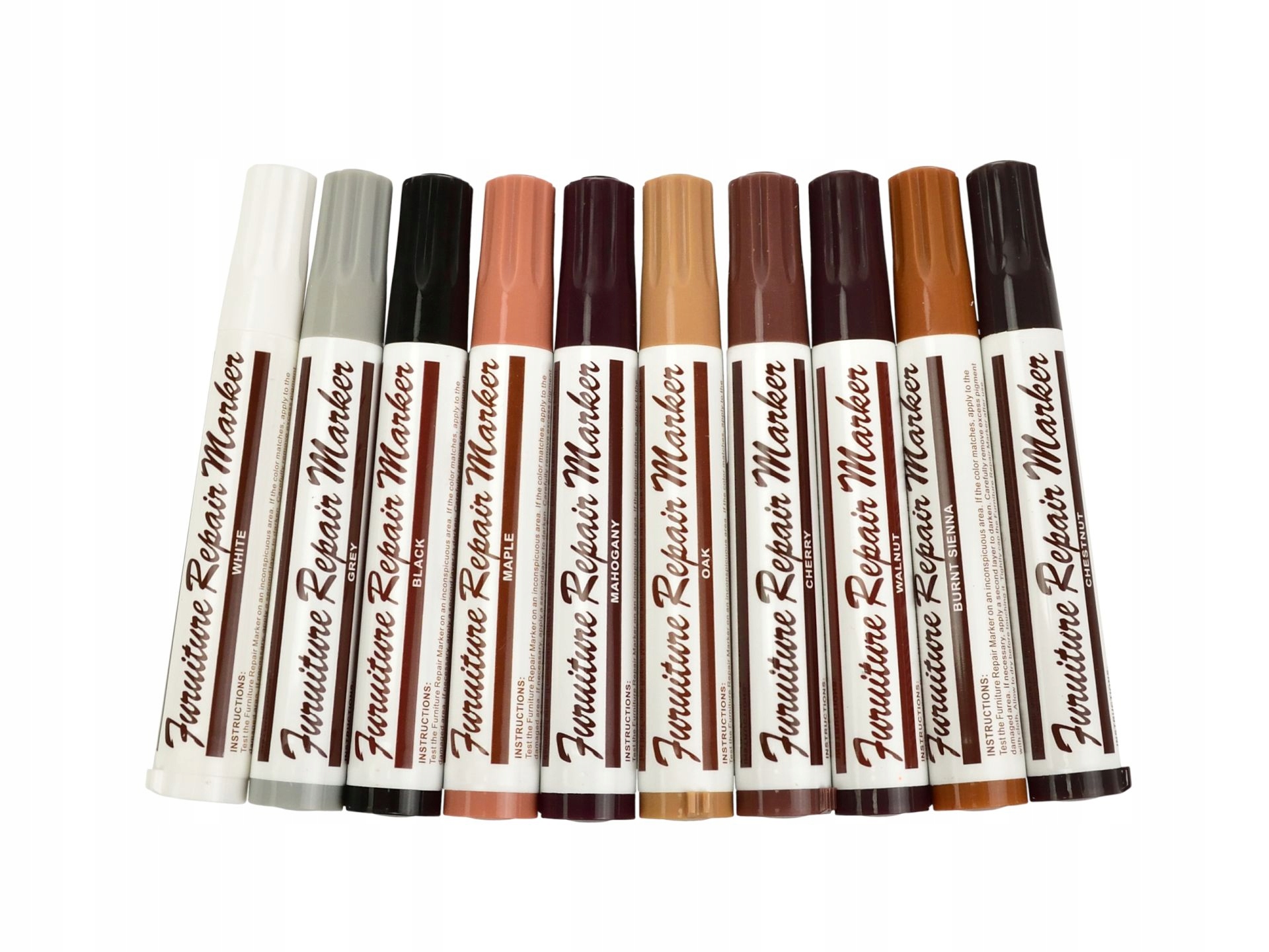 GEKO ZESTAW DO NAPRAWY PANELI, MEBLI, DREWNA, SKÓRY 21 ELEMENTÓW G30148