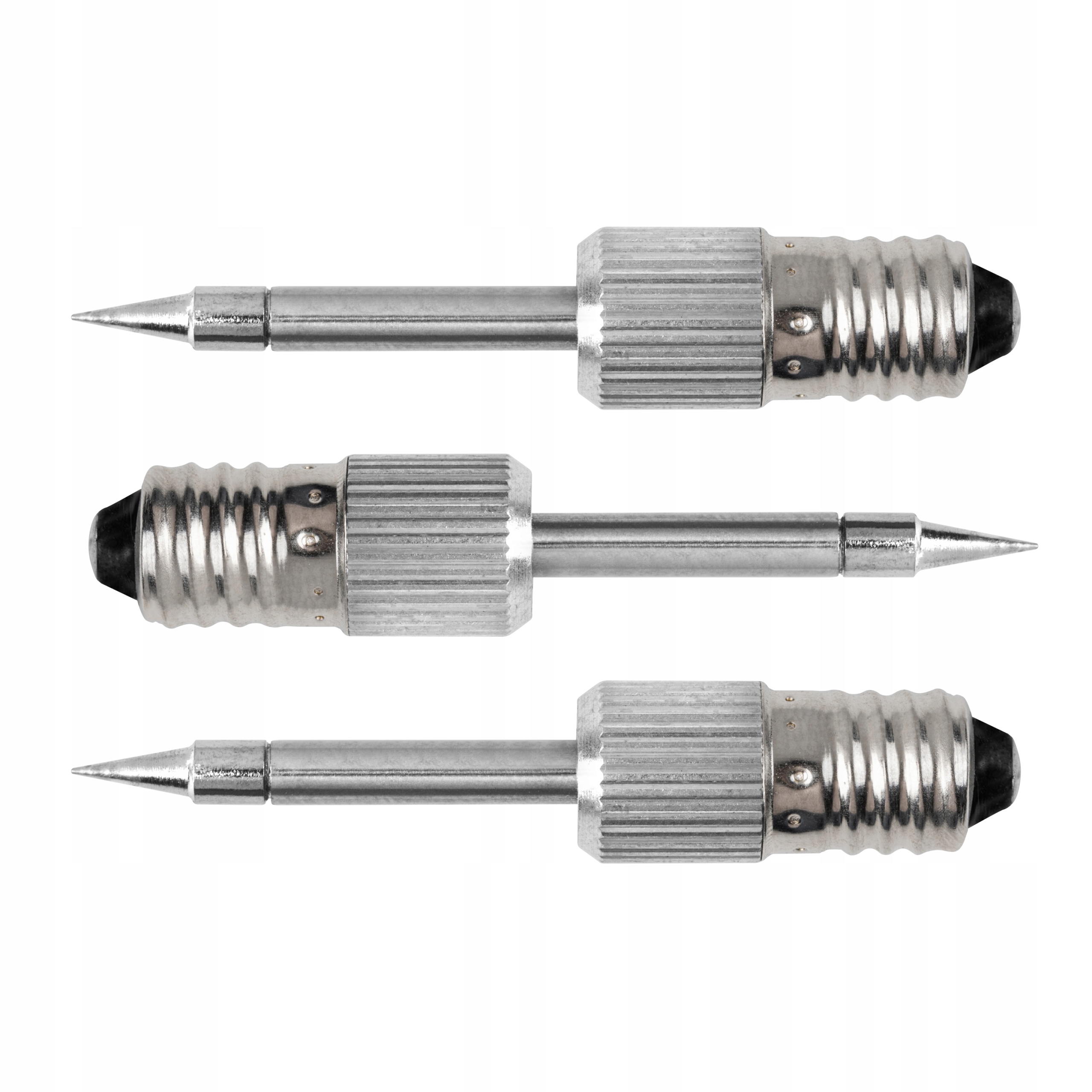 HOGERT ZESTAW GROTÓW DO LUTOWNICY AKUMULATOROWEJ 3szt UCHWYT E10 HT2C340