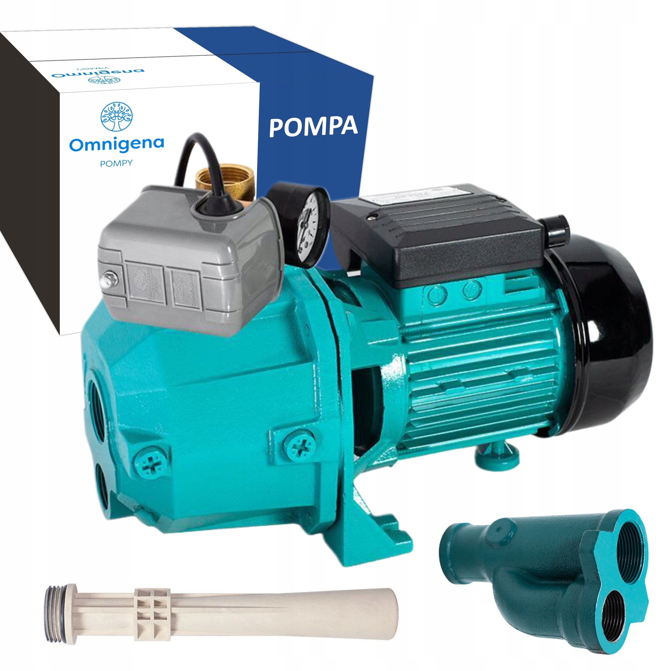 OMNIGENA HYDROFOR POMPA DP 355A 230V Z OSPRZĘTEM ZESTAW HYDROFOROWY 750W