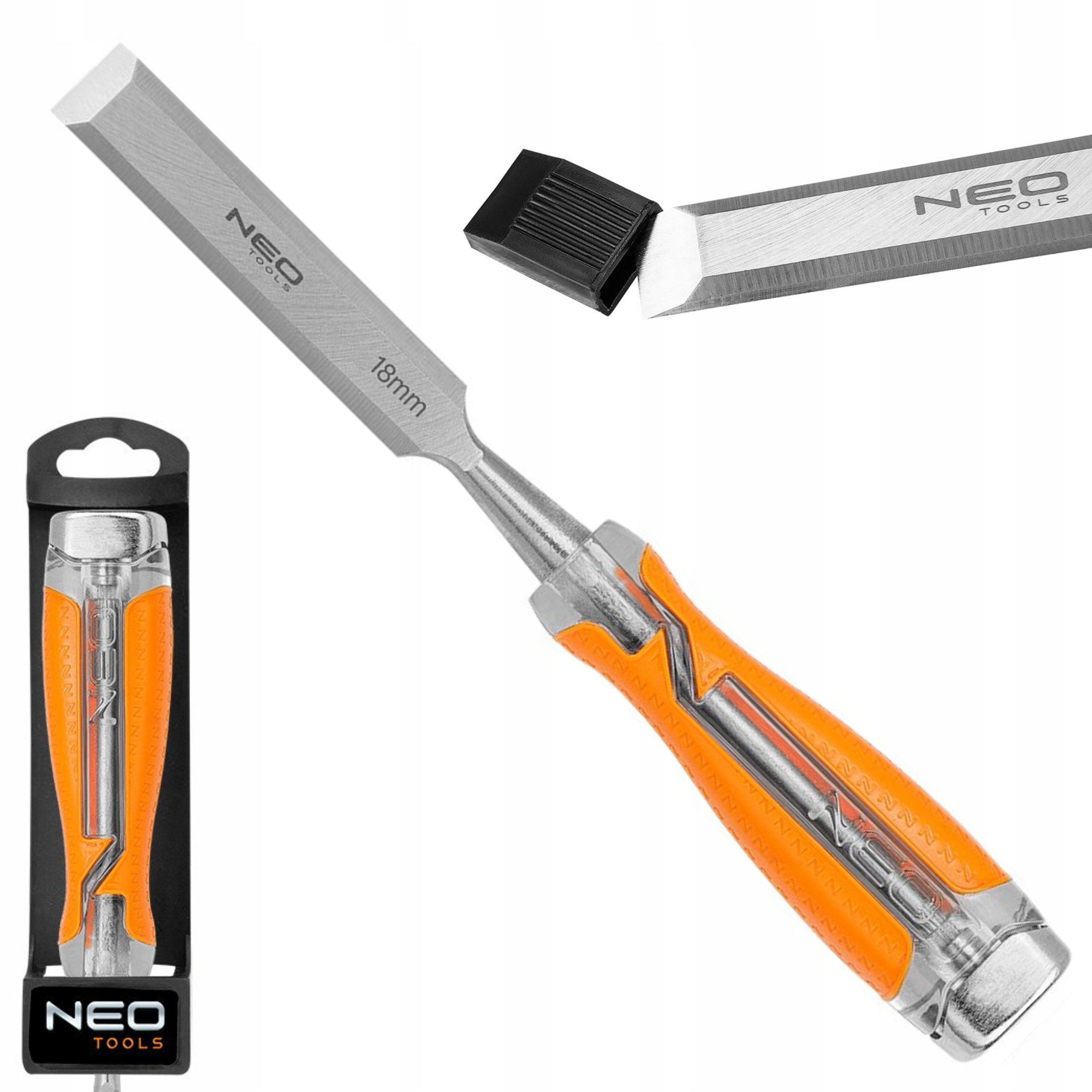 NEO 37-918 DŁUTO 18 MM CRV UCHWYT DWUKOMPONENTOWY