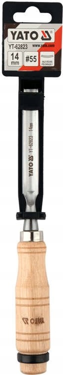 YATO DŁUTO DO DREWNA YATO PÓŁOKRĄGŁE 14MM STAL WĘGLOWA YT-62823