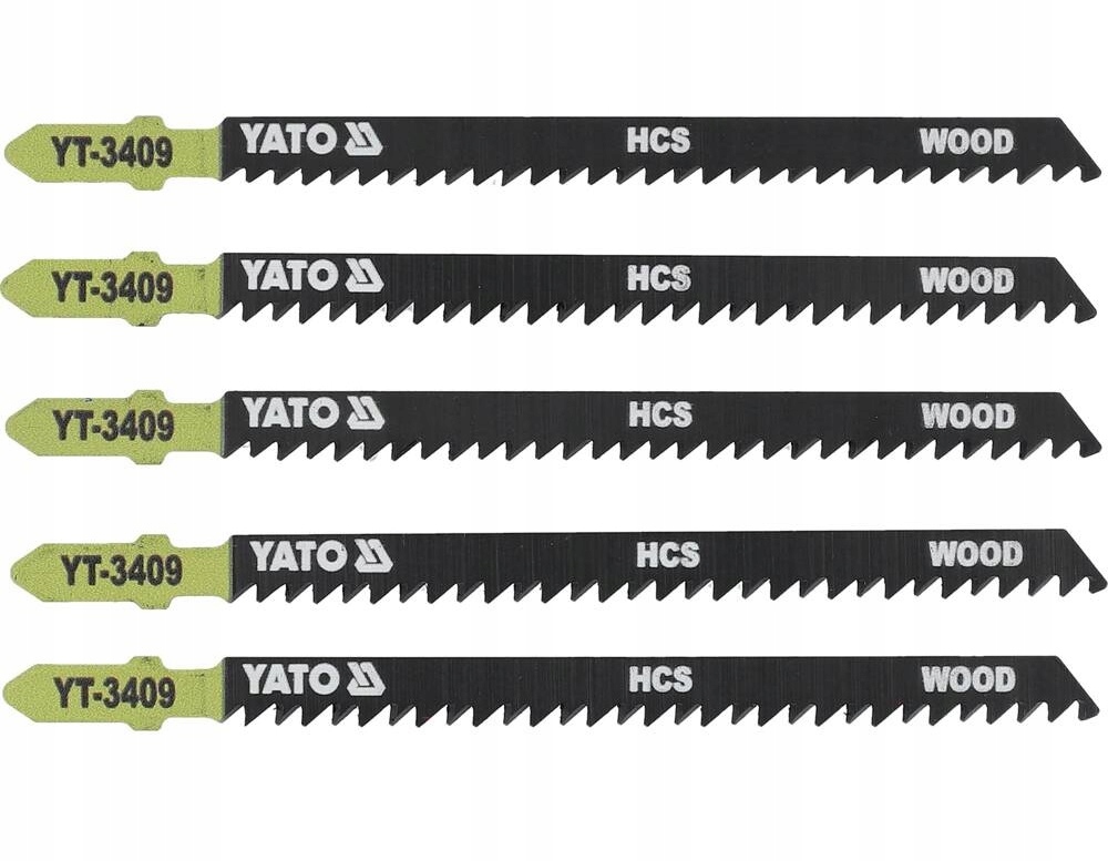 YATO BRZESZCZOT DO WYRZYNARKI TYP T, 8 TPI, DO DREWNA, 5 SZTUK YT-3409
