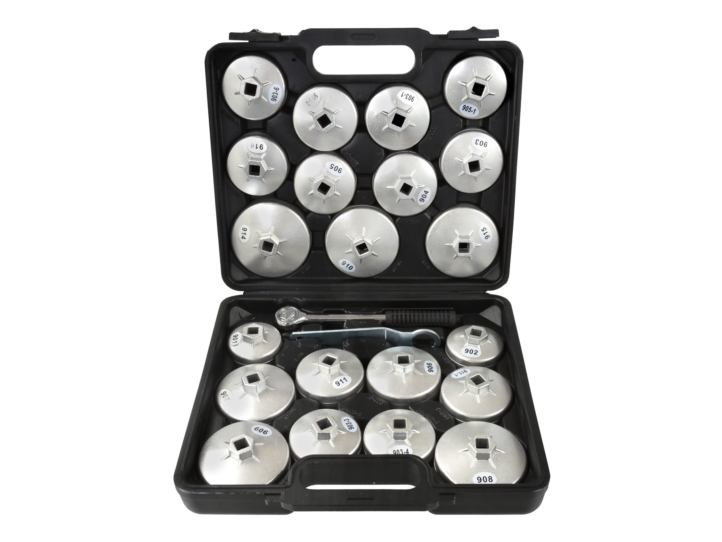 KLUCZE NASADOWE DO FILTRÓW OLEJU ALUMINIOWE 23 EL