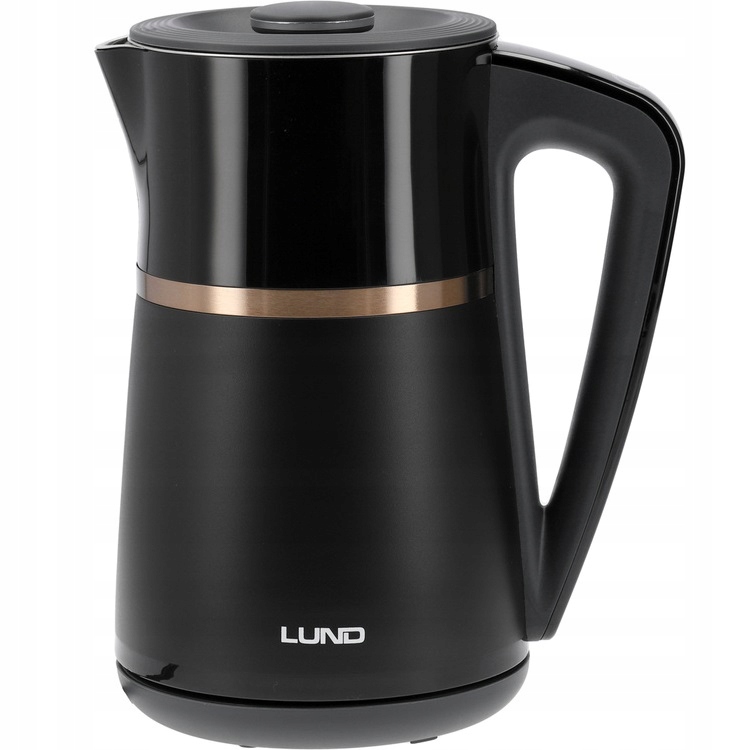 LUND CZAJNIK ELEKTRYCZNY 22000W 1,7L CZARNY Z REGULACJĄ TEMP. 40-100°68217
