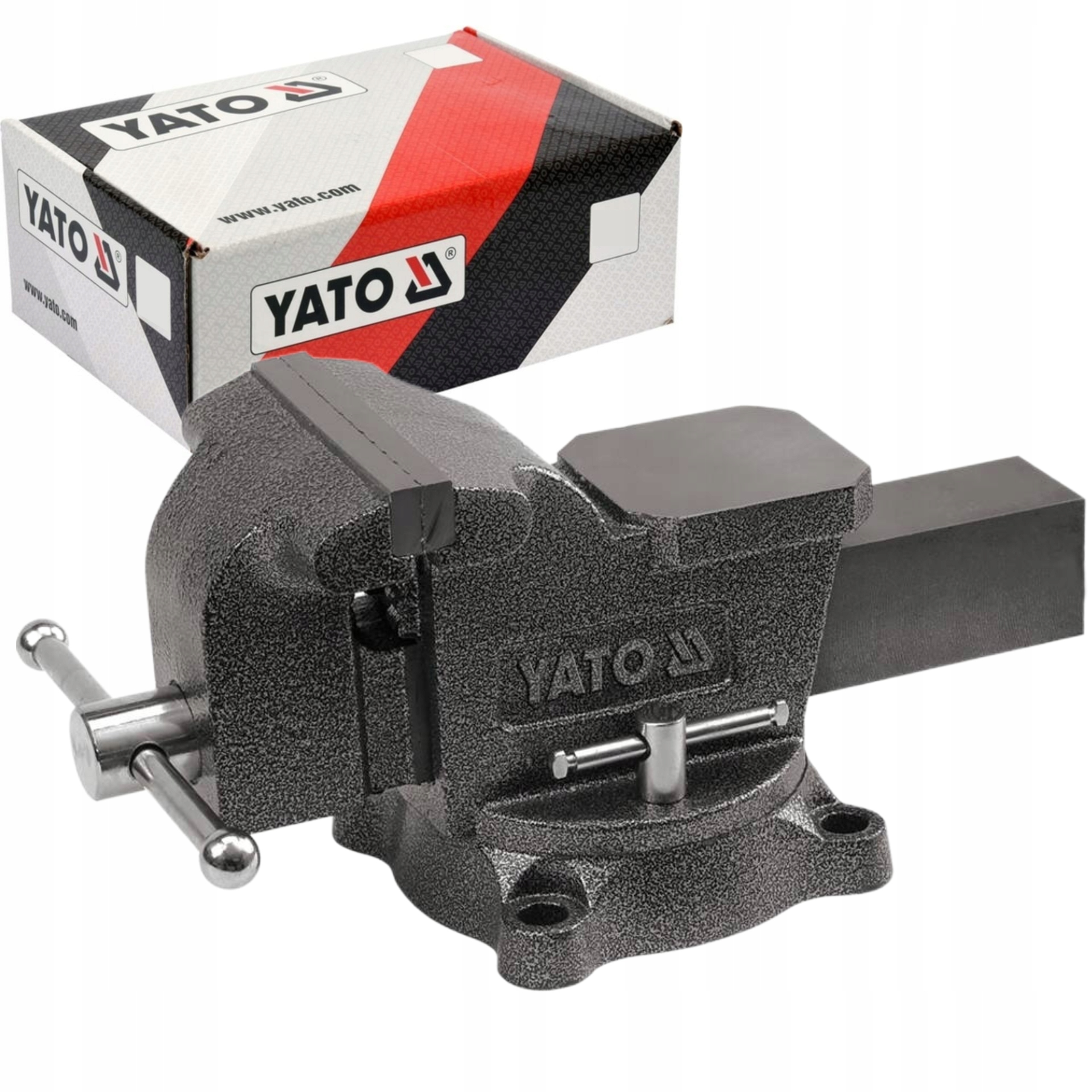 YATO IMADŁO ŚLUSARSKIE OBROTOWE MASZYNOWE 150mm ŻELIWNE CIĘŻKIE YT-6503