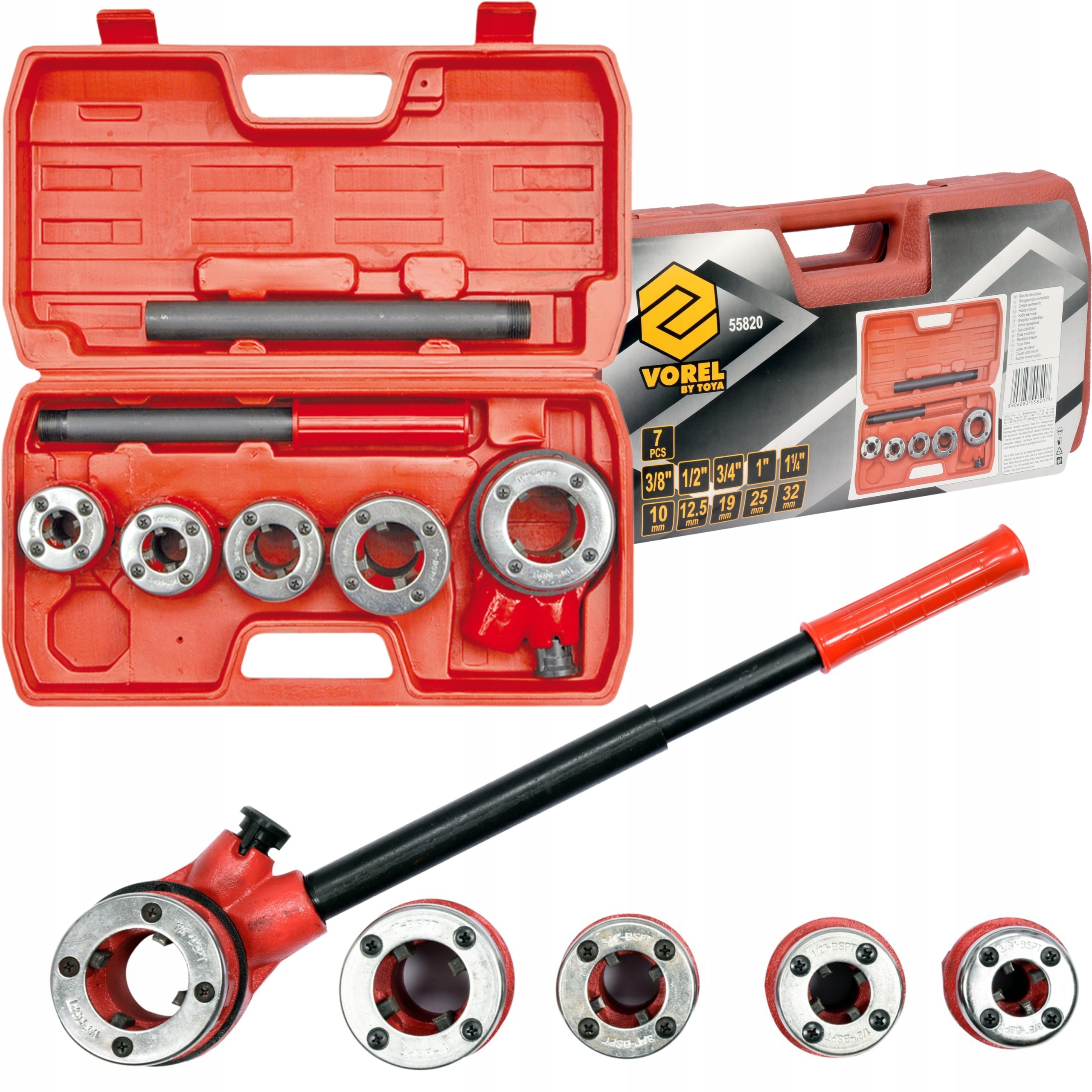 VOREL GWINTOWNICA DO RUR HYDRAULICZNA NARZYNKI 5el