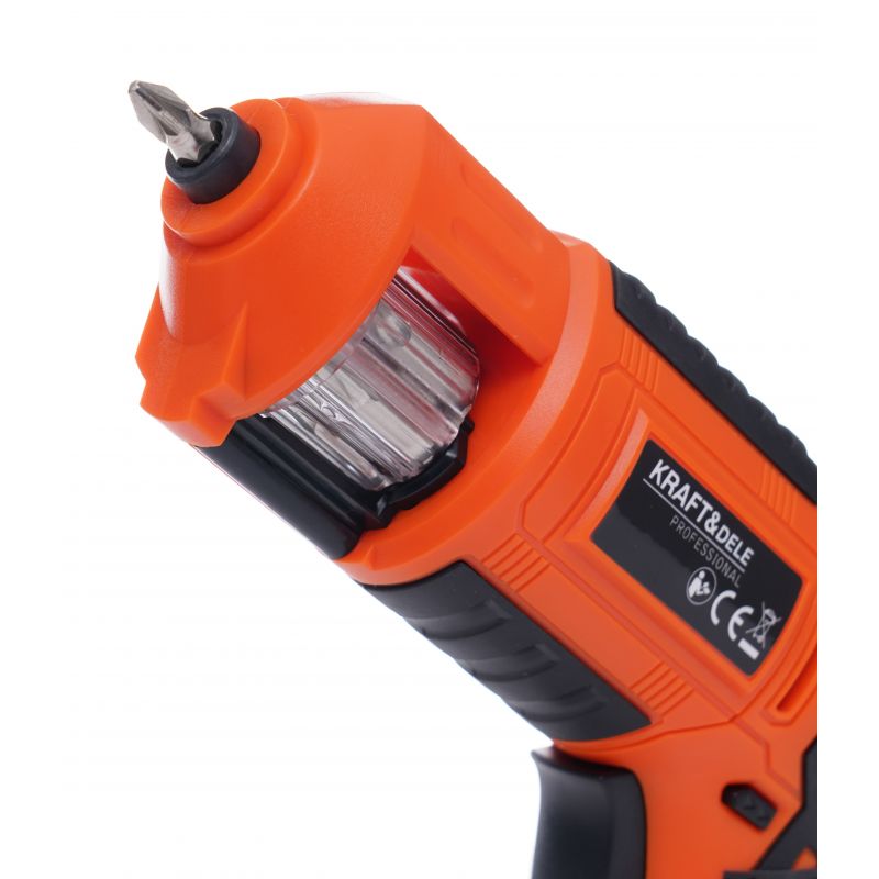 KRAFT&DELE WKRĘTARKA AKUMULATOROWA 3,6V 4NM 1300MAH LED + BITY KD1574