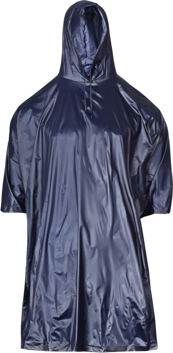 PŁASZCZ PRZECIWDESZCZOWY GRANATOWY PELERYNA PONCZO