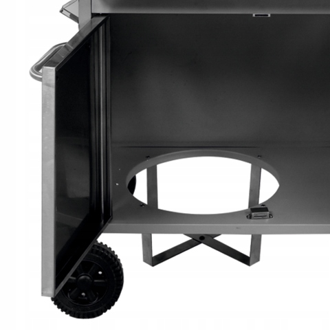 LUND GRILL GAZOWY 3+1 12,8 KW ŻELIWNY RUSZT PALNIK BOCZNY TERMOMETR 99654