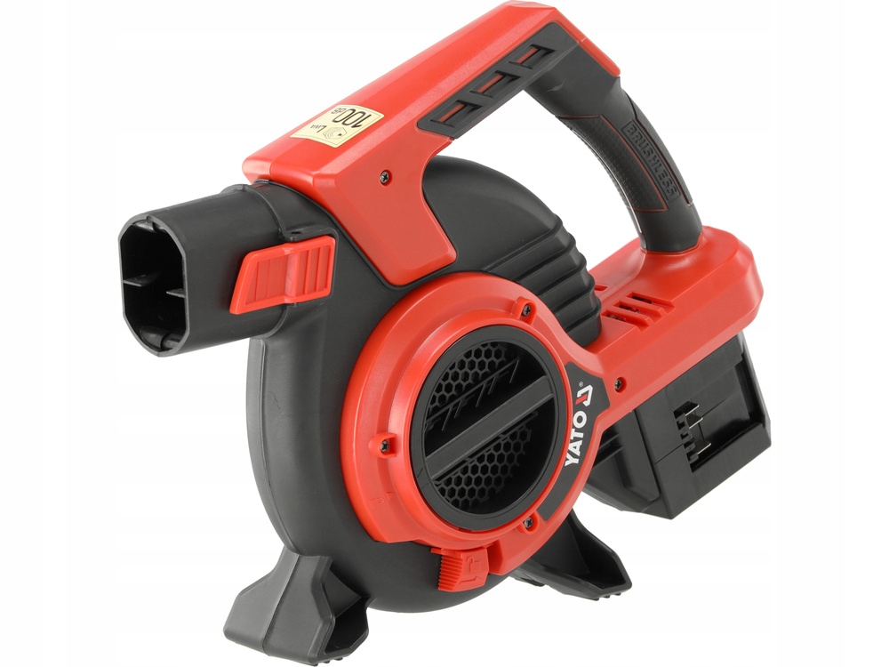 YATO DMUCHAWA ODKURZACZ DO LIŚCI 36V AKUMULATOROWA 2x18V KORPUS BEZ BATERII