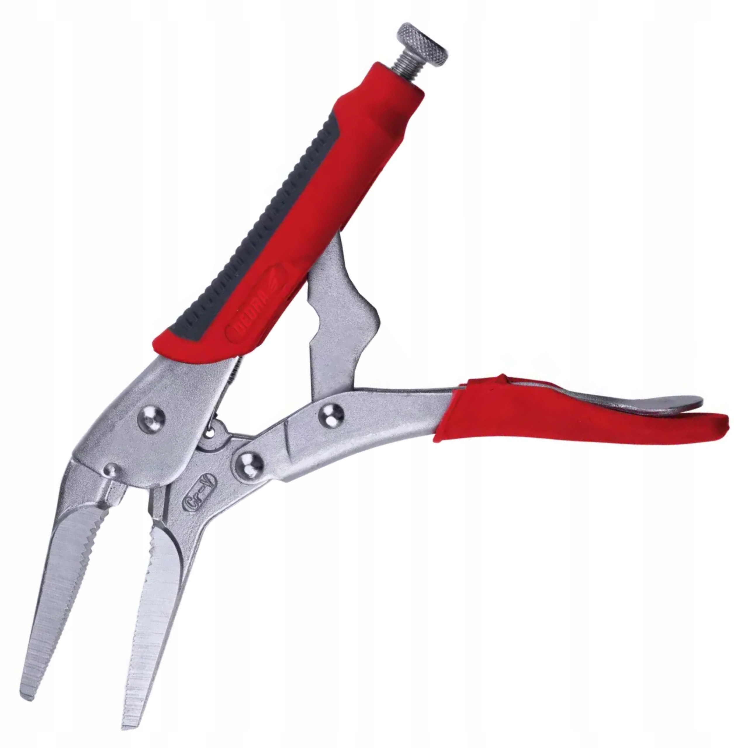 DEDRA SZCZYPCE ZACISKOWE WYDŁUŻONE SZCZĘKI 230MM CrV UCHWYTY TPR 1260P08