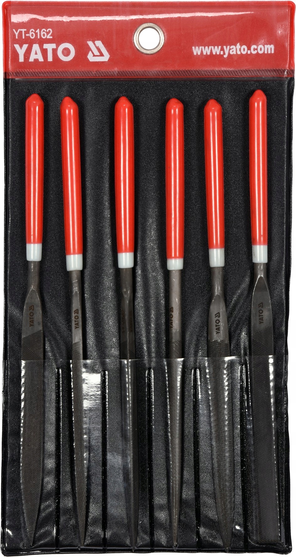 YATO PILNIKI ZESTAW KOMPLET PILNIKÓW IGLAKÓW IGLAKI 6SZTUK 180x85mm YT-6162