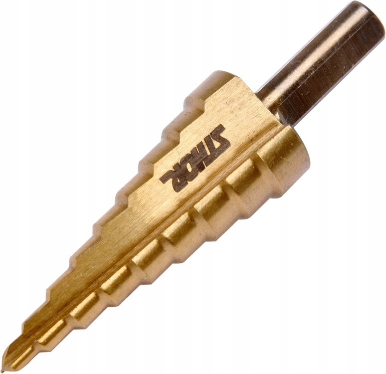 STHOR WIERTŁO STOPNIOWE CHOINKOWE 9-STOPNIOWE HSS DO METALU 4-20MM 22611