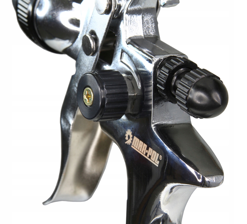MAR-POL PISTOLET LAKIERNICZY DO MALOWANIA DYSZA 1,7mm HVLP POJ 600ML M80607