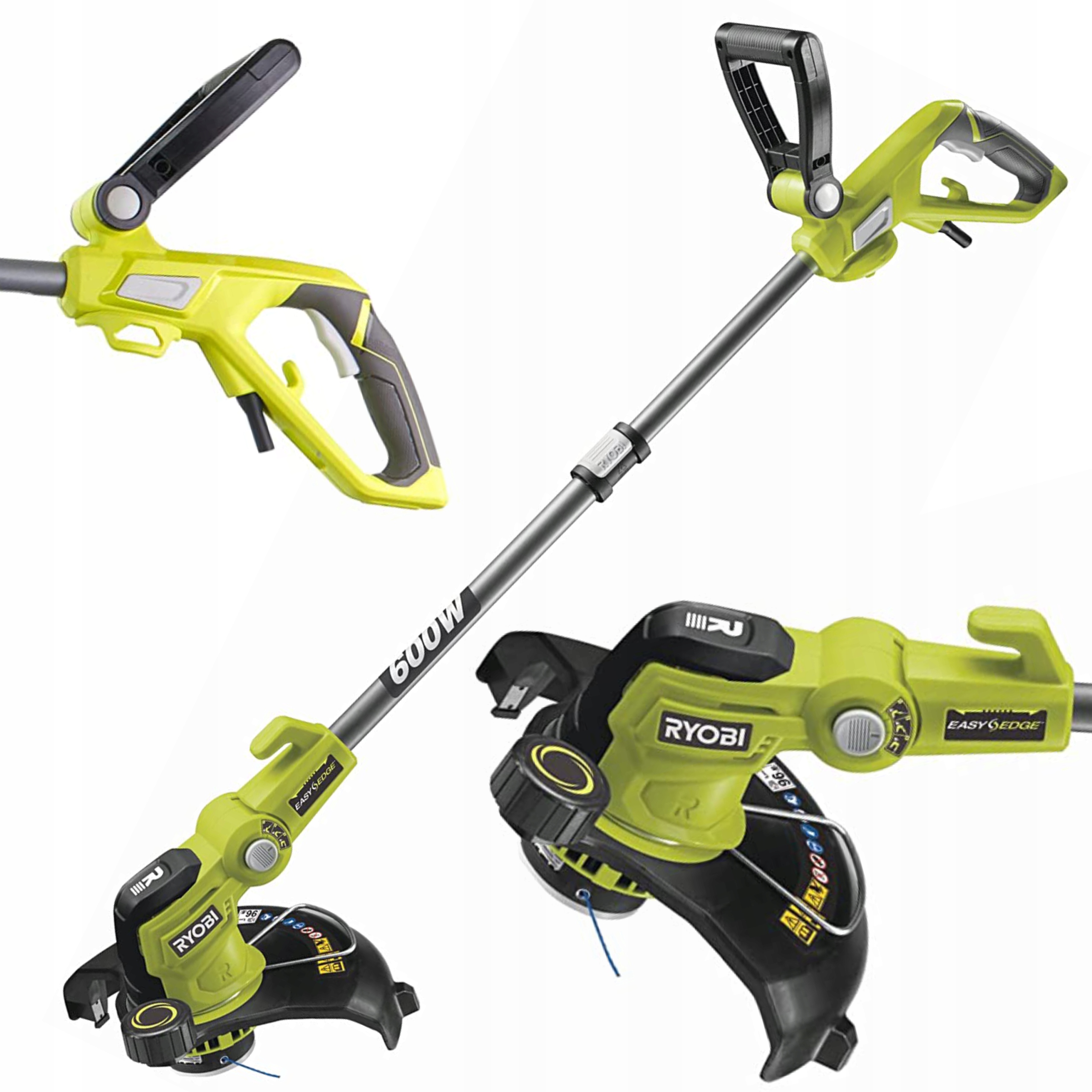 RYOBI ELEKTRYCZNA KOMPAKTOWA PODKASZARKA KOSA DO TRAWY 600W 30CM RLT6130