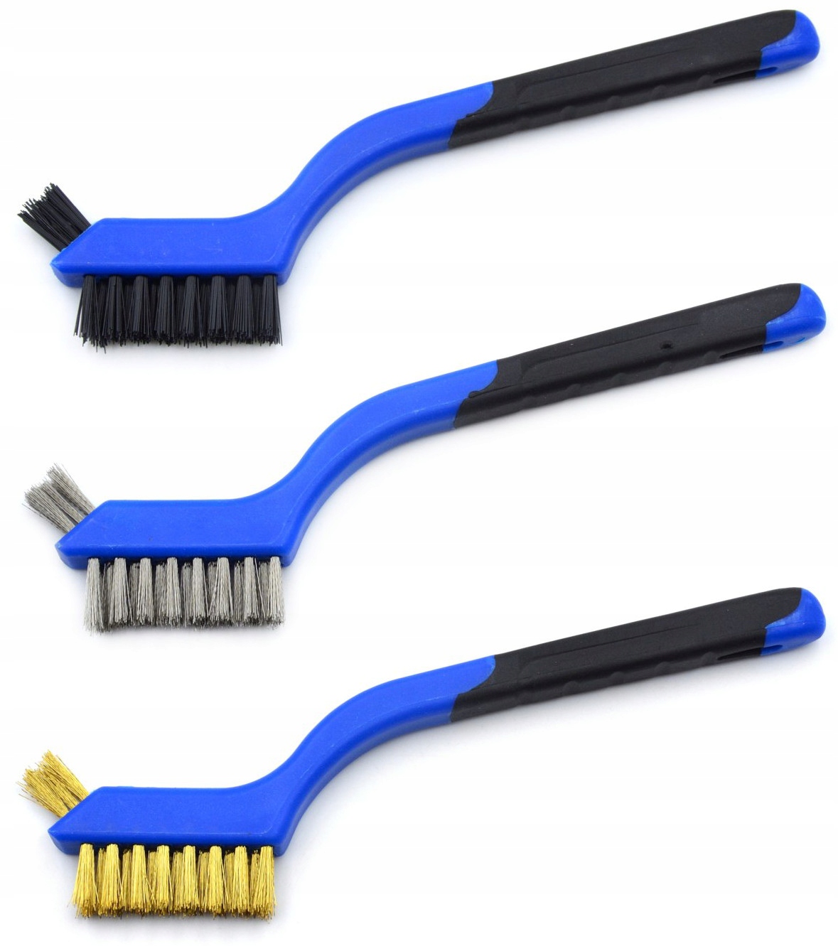 GEKO ZESTAW SZCZOTEK DRUCIANYCH RĘCZNYCH 180mm G00646 3SZT