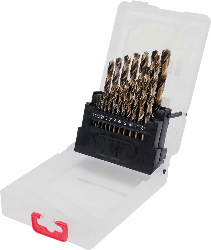 YATO WIERTŁA DO METALU CO-HSS 19 szt 1-10MM ZESTAW