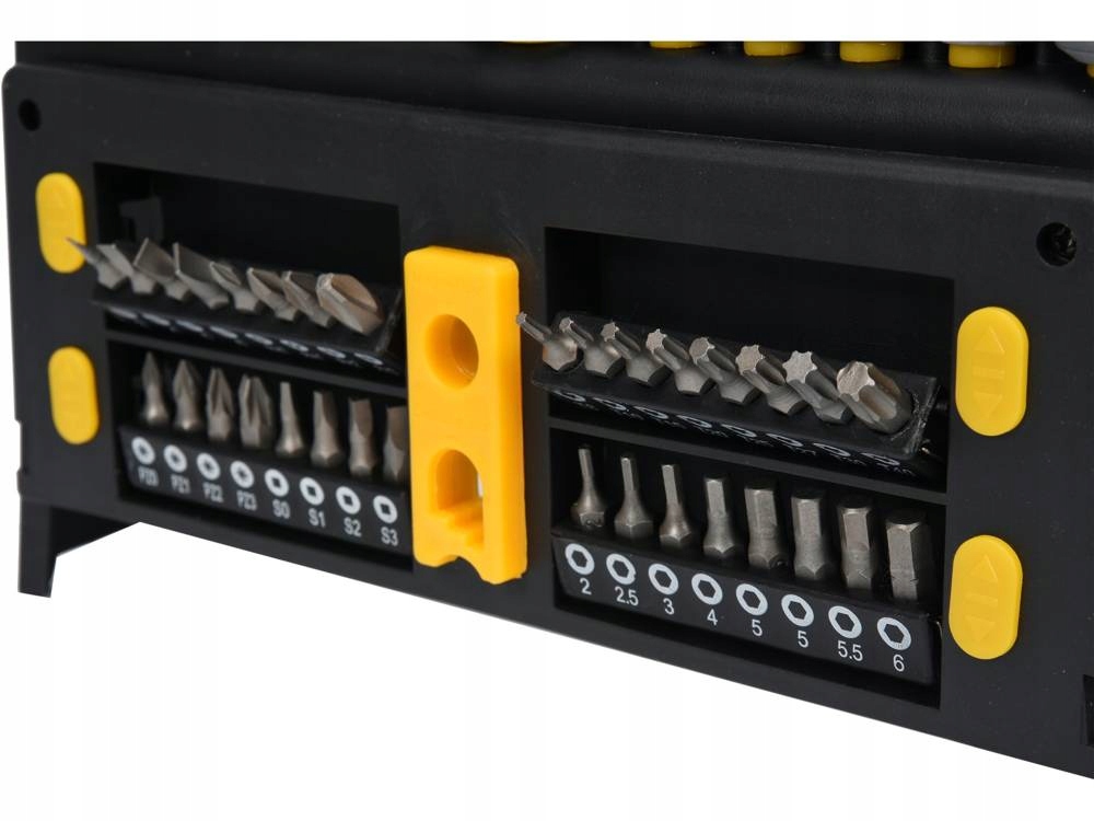 ZESTAW ŚRUBOKRĘTÓW WKRĘTAKÓW BITÓW MAGNETYZER 50EL