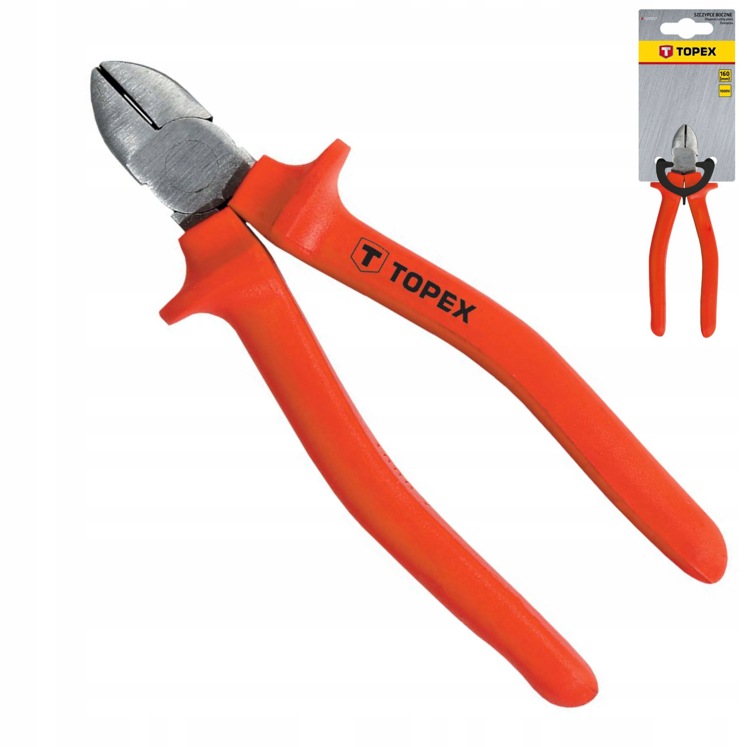 SZCZYPCE BOCZNE 160MM, 1000V TOPEX 32D517