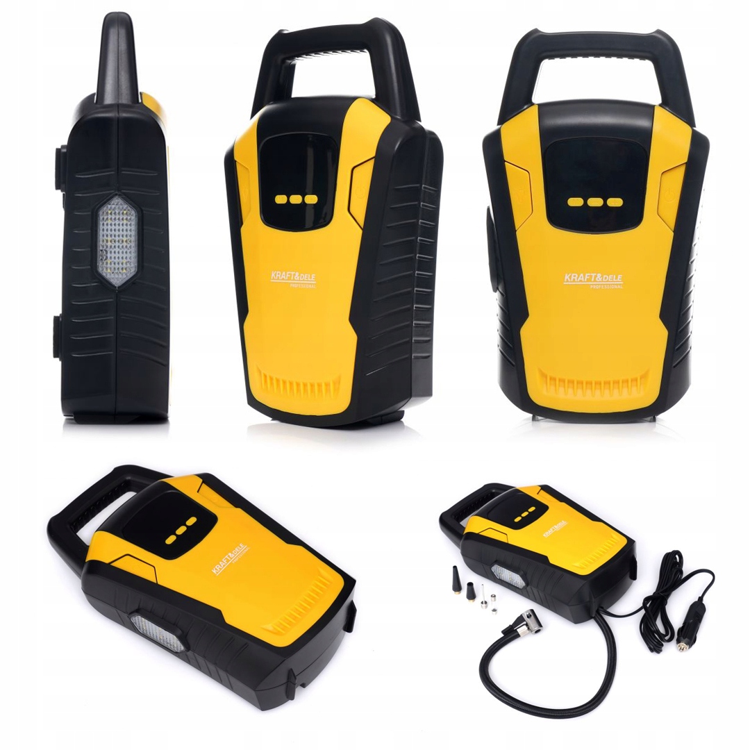 KOMPRESOR SAMOCHODOWY KRAFT&DELE 12V 140W LCD