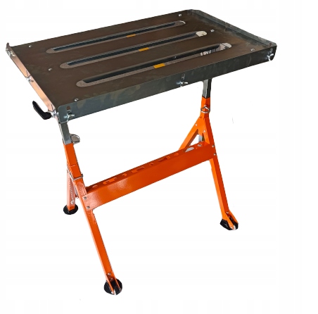 STÓŁ SPAWALNICZY PRZENOŚNY 760x60x780 - 930 mm KD1179 REGULACJA WYSOKOŚCI