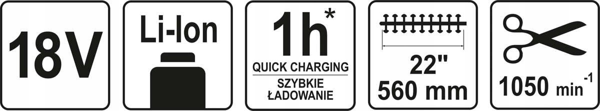 YATO NOŻYCE DO ŻYWOPŁOTU AKUMULATOROWE 18V KORPUS