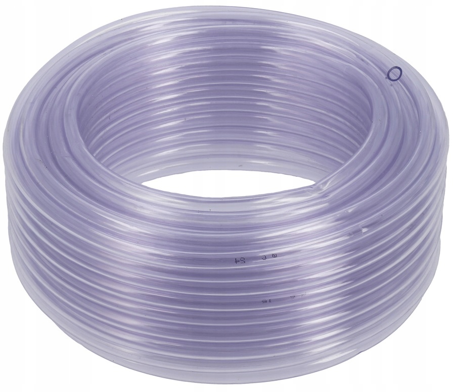 WĄŻ JEDNOWARSTWOWY TECHNICZNY 6MM NIEZBROJONY PRZEZROCZYSTY PVC 25M 81436