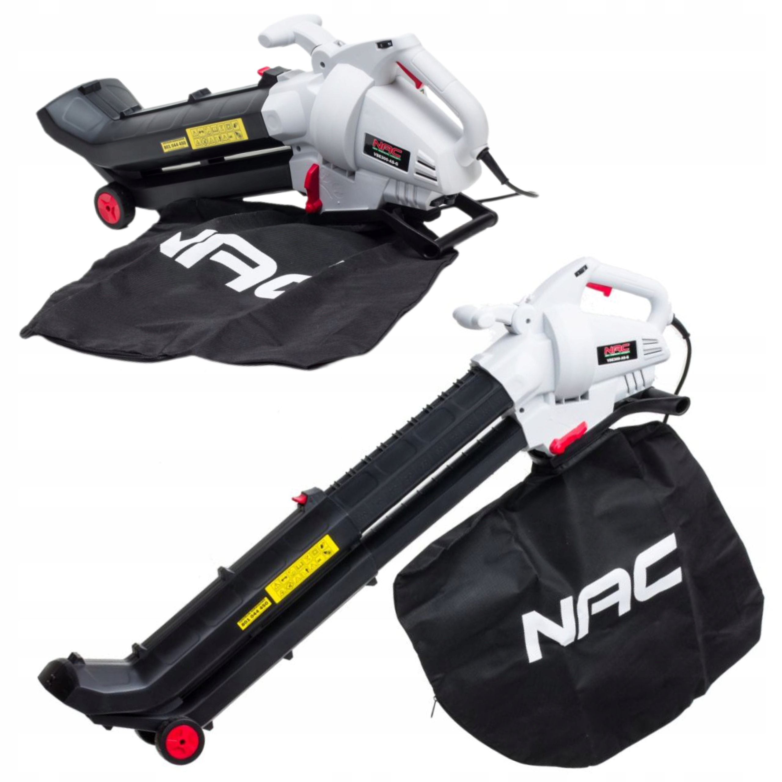 NAC ODKURZACZ DMUCHAWA DO LIŚCI VBE300-ASG 3KW REG PRĘDKOŚCI ROZDRABNIANIE