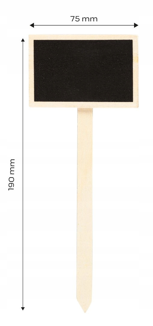 VERTO TABLICZKI SADOWNICZE ETYKIETY ZNACZNIKI DO OPISU ROŚLIN 5SZT 15G460