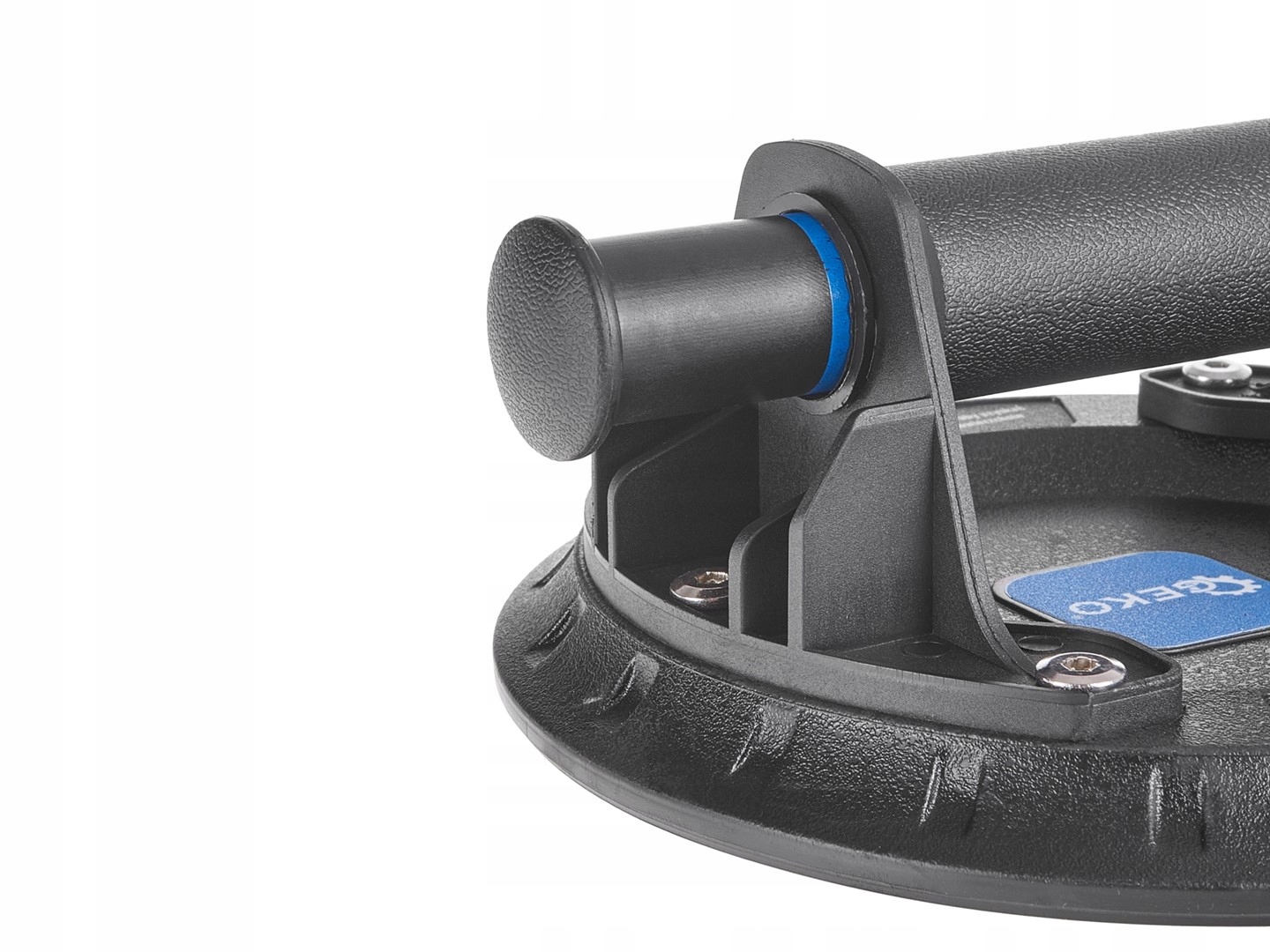 GEKO UCHWYT-PRZYSSAWKA PRÓŻNIOWA DO GRESU SZYB 200MM 150KG WALIZKA G02456