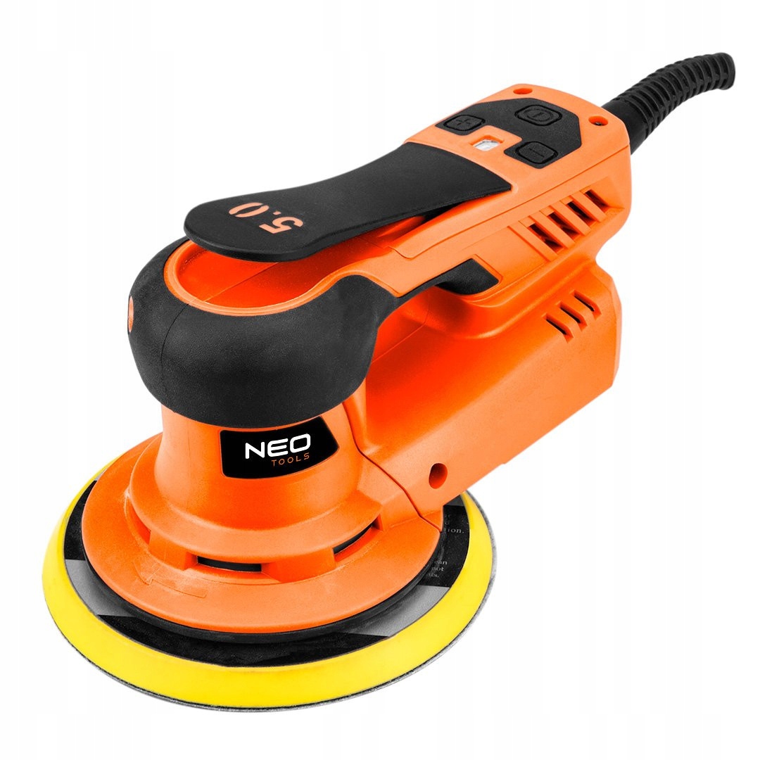 NEO SZLIFIERKA MIMOŚRODOWA OSCYLACYJNA BEZSZCZOTKOWA 150MM 350W 4000-10000