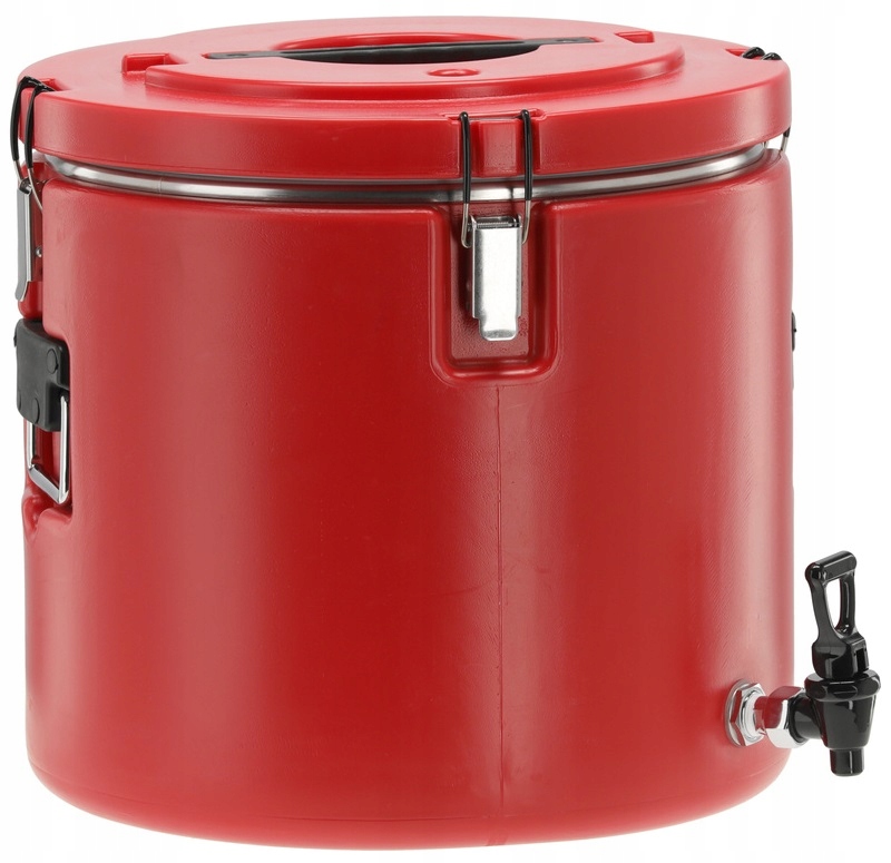 YATO TERMOS TRANSPORTOWY CATERINGOWY OKRĄGŁY Z KRANIKIEM 30L YG-09233