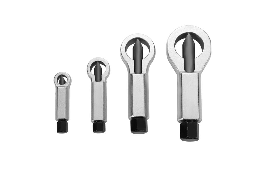 KRAFT&DELE ZESTAW PRZECINAKÓW DO NAKRĘTEK 4 ELEM. STAL HARTOWANA KD12505