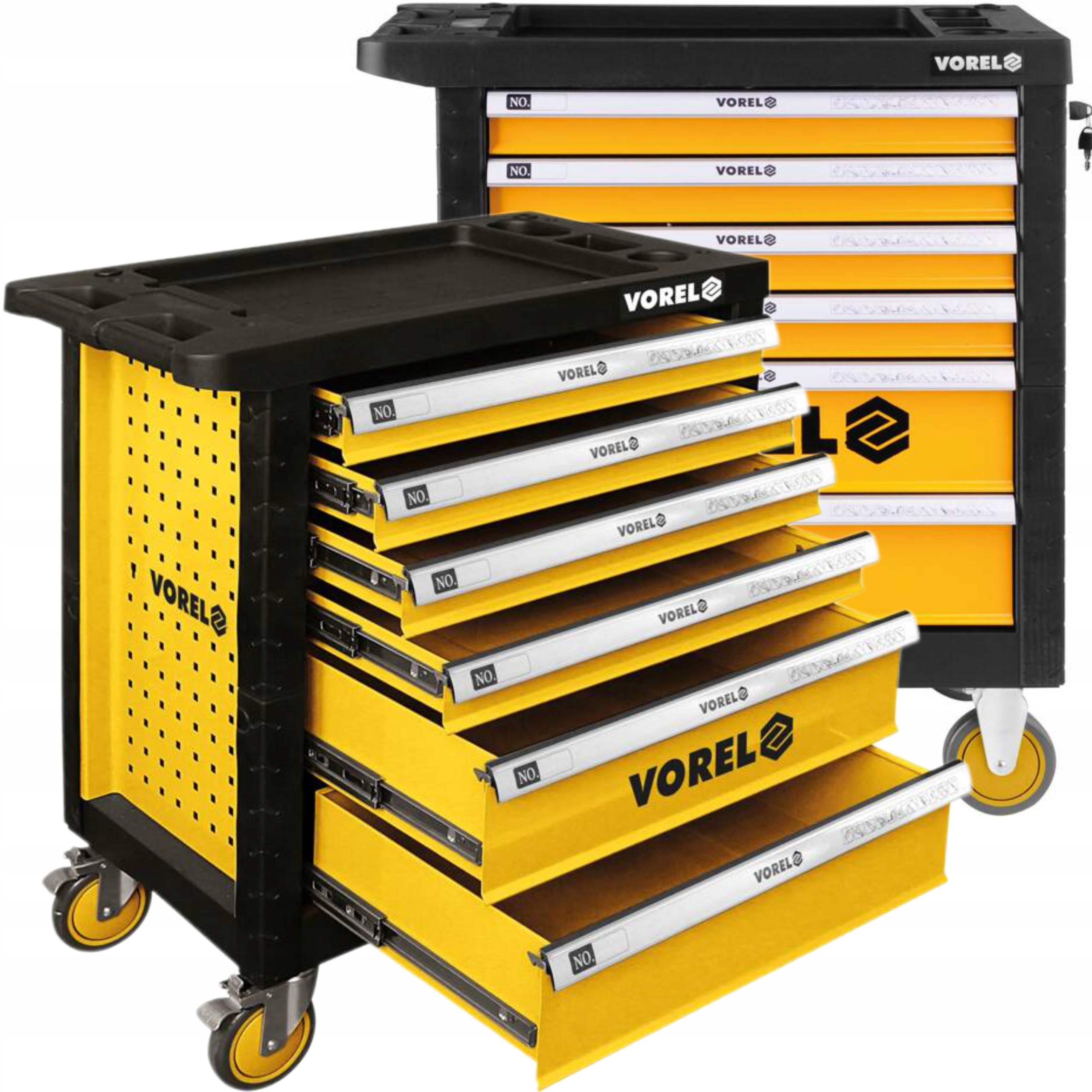 VOREL SZAFKA SERWISOWA WARSZTATOWA WÓZEK NARZĘDZIOWY 6 SZUFLAD V 58539