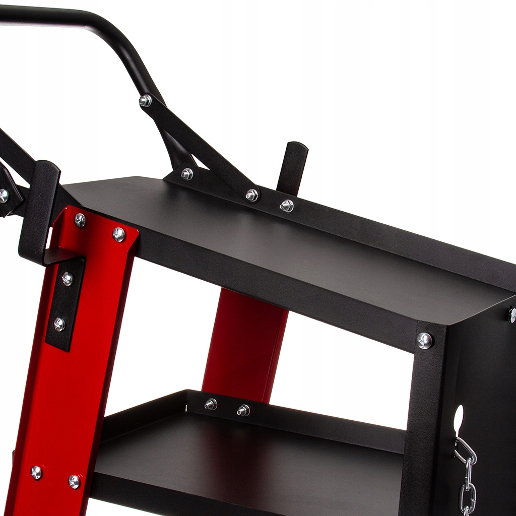 WÓZEK SPAWALNICZY 3 PÓŁKI DO 60KG Z PÓŁKĄ NA BUTLE MAR-POL M66610R