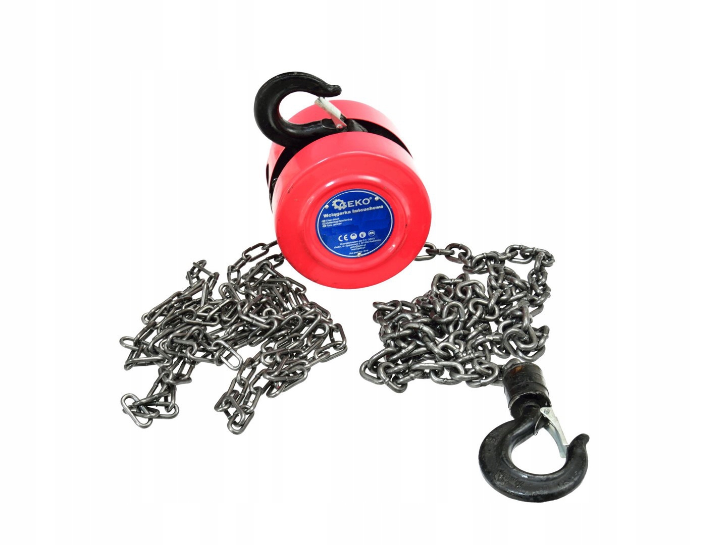 GEKO WCIĄGARKA WYCIĄGARKA ŁAŃCUCHOWA RĘCZNA 3T 3000KG 2,5M G01092