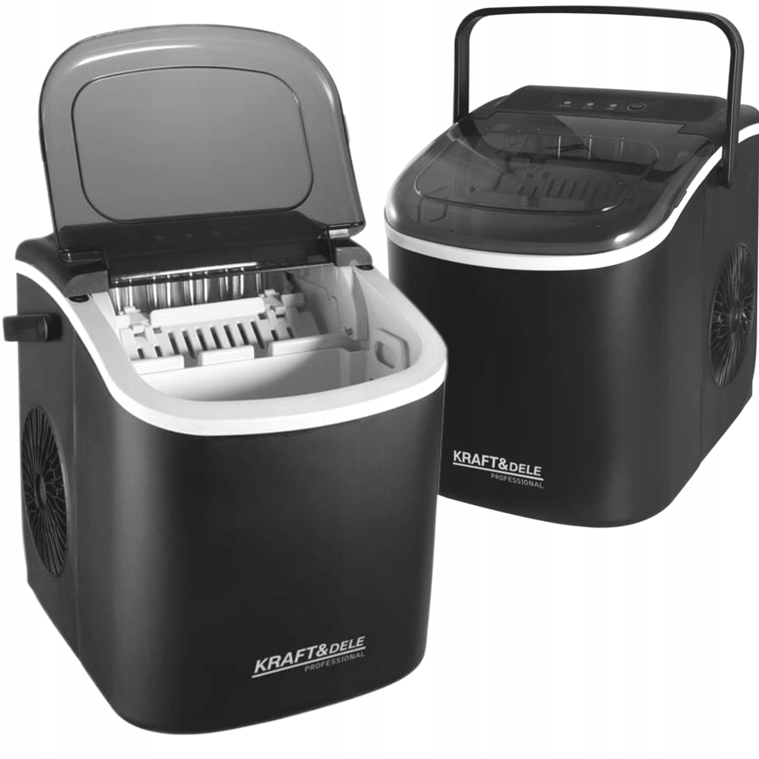 KRAFT&DELE PRZENOŚNA KOMPAKTOWA KOSTKARKA DO LODU ZBIORNIK 1,2L 220V KD4124