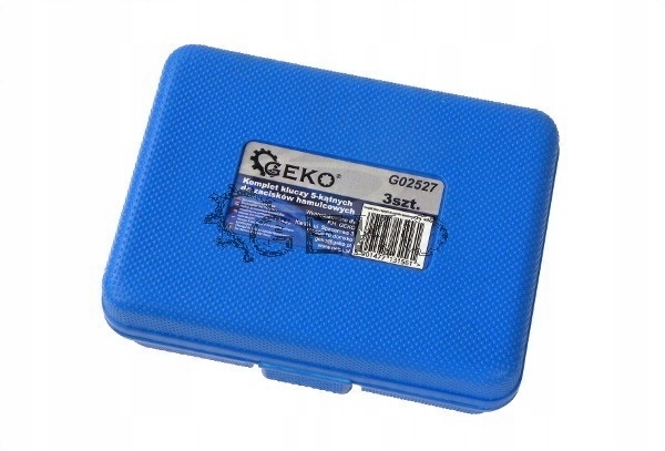 KLUCZE DO ZACISKÓW HAMULCOWYCH NASADKI 5KĄTNE geko