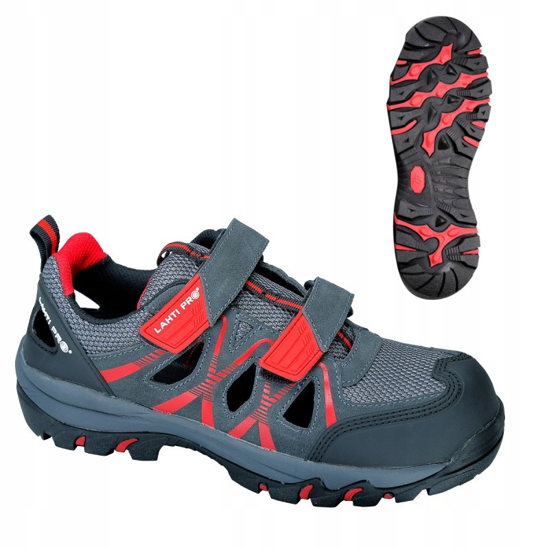 LAHTI PRO SANDAŁY BUTY ROBOCZE Z PODNOSKIEM ZAMSZ/DZIAN S1 SRA CE R. 42