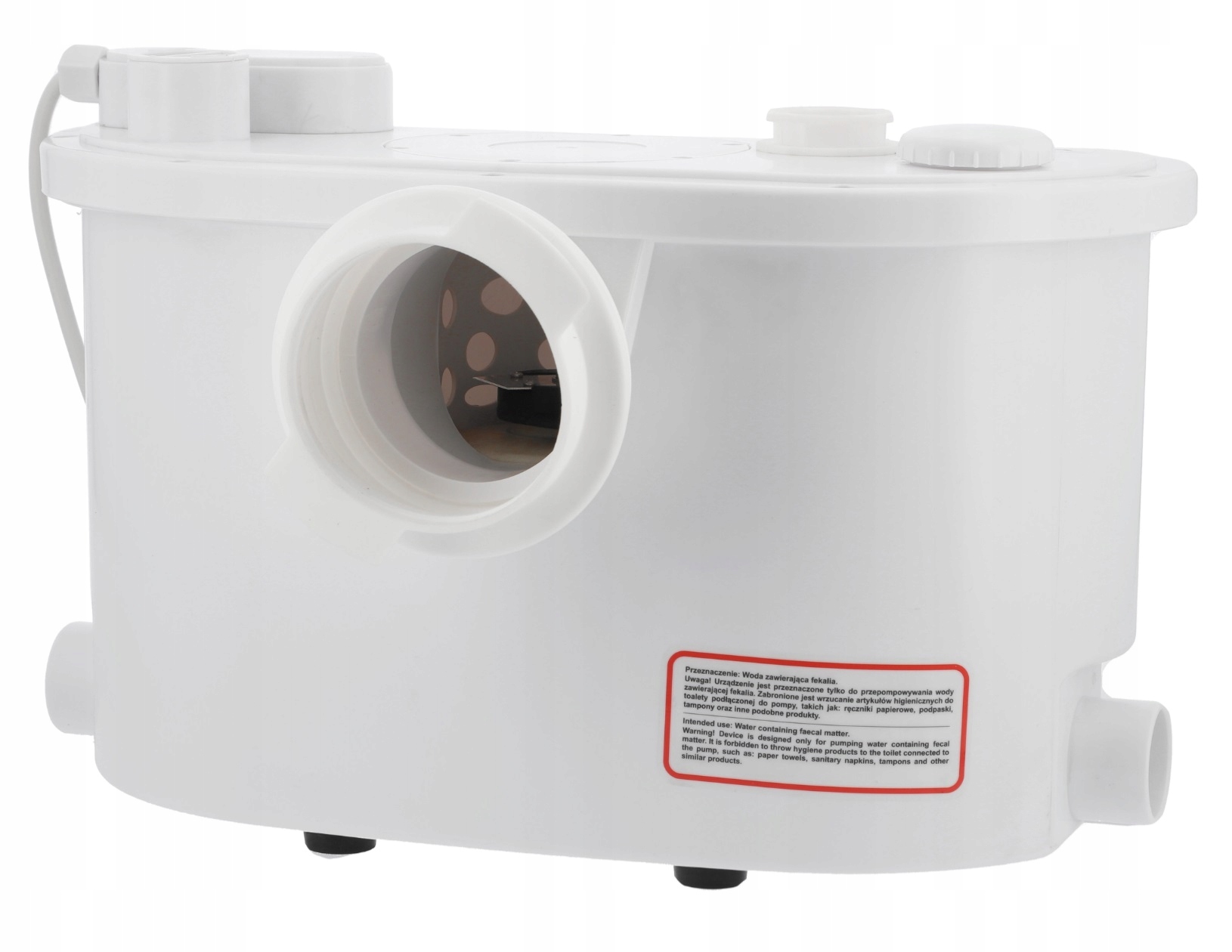 FALA POMPA DO WC 400W Z NOŻAMI TNĄCYMI ROZDRABNIACZEM PRZEPOMPOWNIA 75954