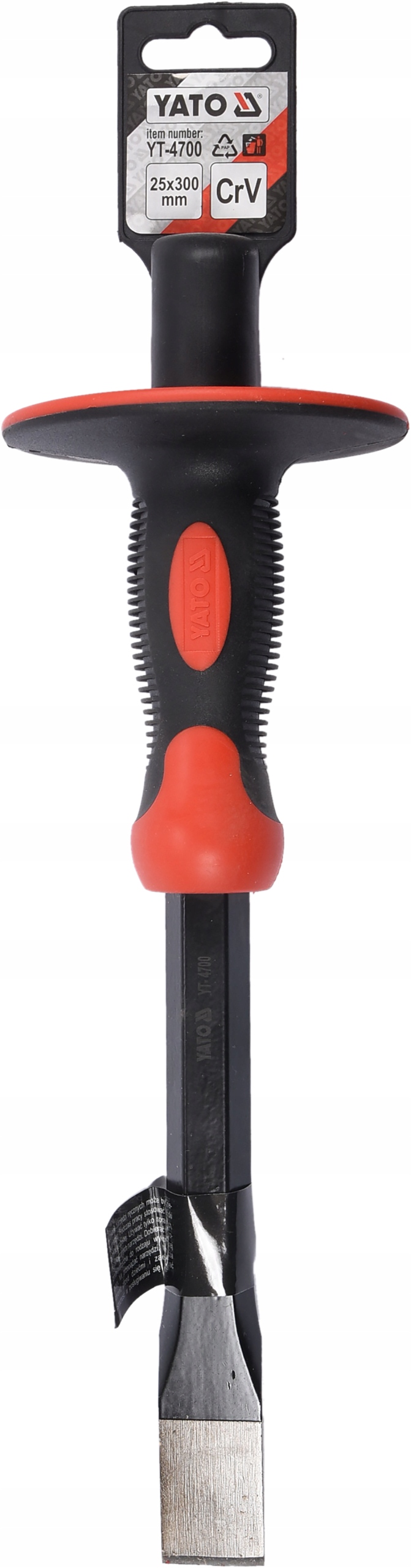 YATO PRZECINAK RĘCZNY OSŁONĄ BETONY CEGŁY BRUZDY