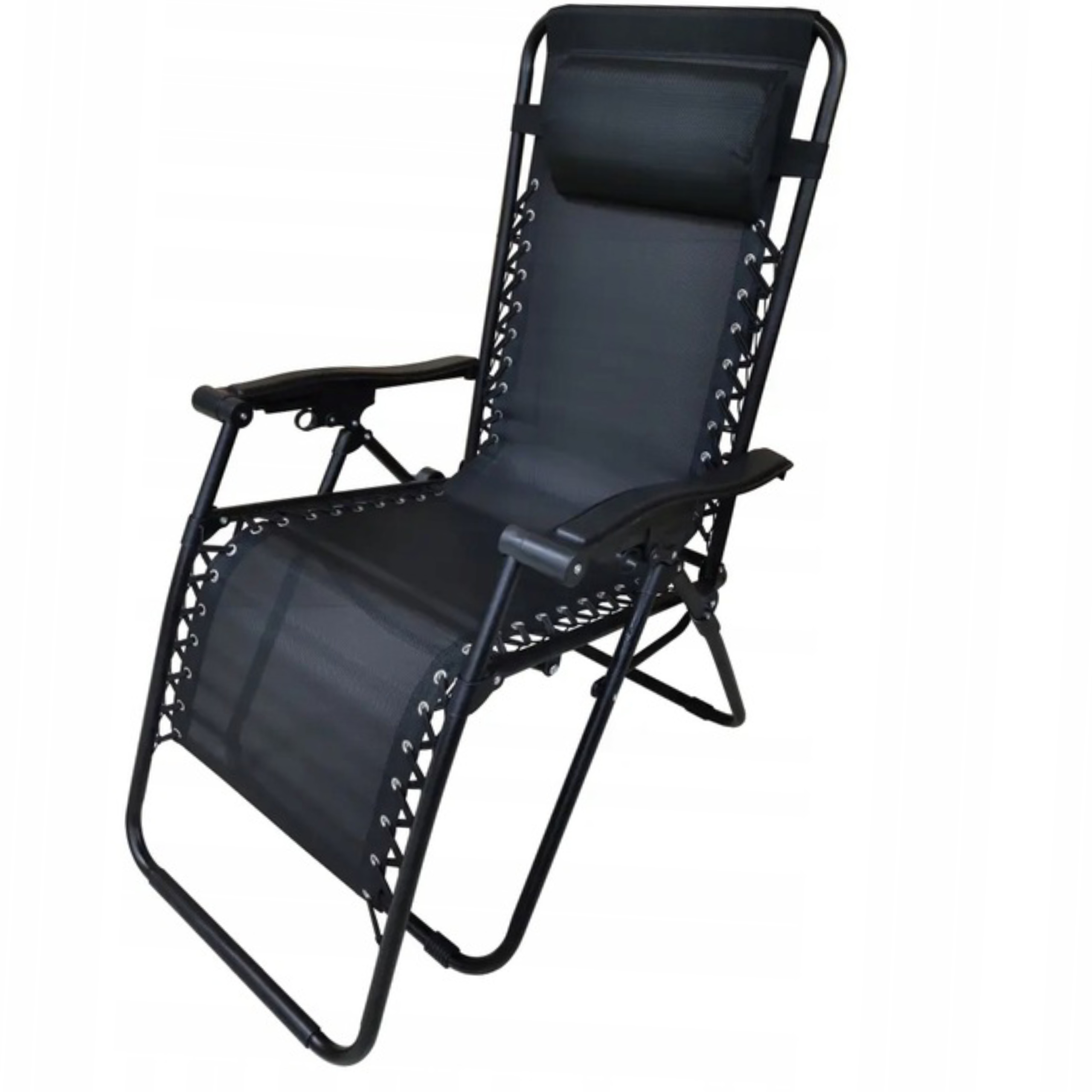 DEDRA LEŻAK ROZKŁADANY REGULOWANY ZERO GRAVITY 157X65X107CM PÓŁKA NA NAPÓJ