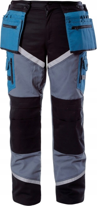 LAHTI PRO SPODNIE ROBOCZE MONTERSKIE DO PASA OCHRONNE BHP L40502 ROZ. XXL