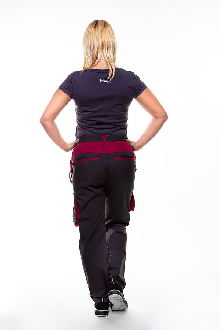NEO SPODNIE ROBOCZE DAMSKIE DO PASA BAWEŁNA 80-220 WOMAN line r. M/38
