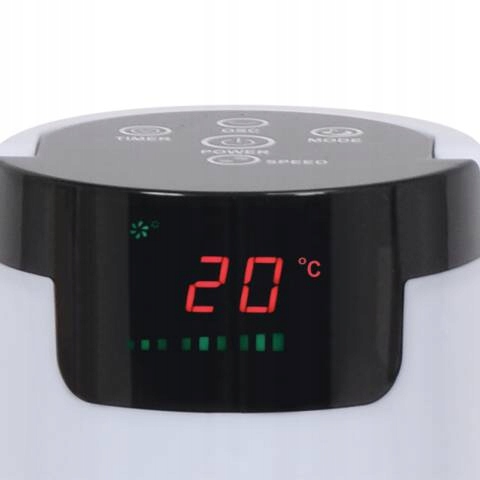 WENTYLATOR KOLUMNOWY LUND 95,5CM 50W WIATRAK PODŁOGOWY STOJĄCY LED +PILOT