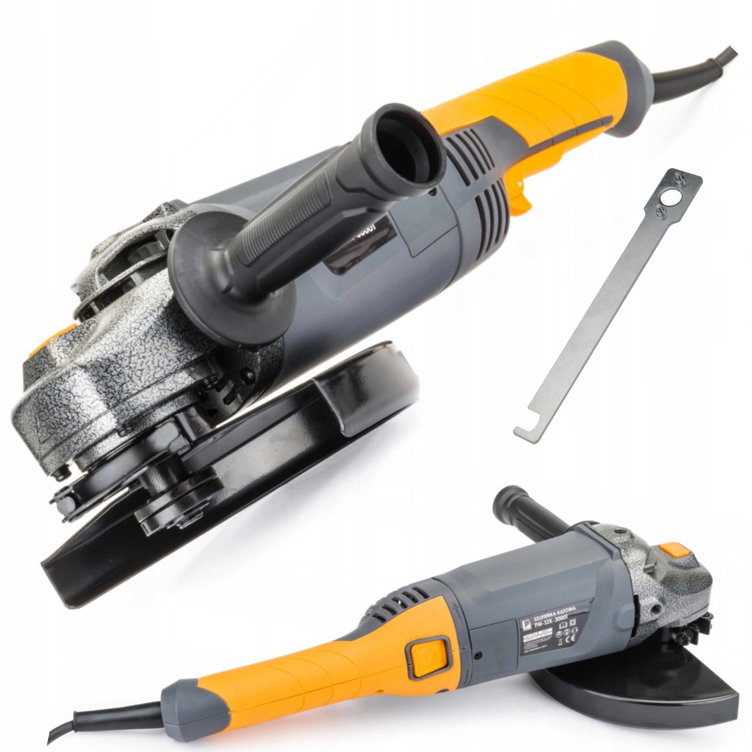SZLIFIERKA KĄTOWA WOLNY START KĄTÓWKA 230MM 3000W MOCN DUŻA POLERKA 6500rpm