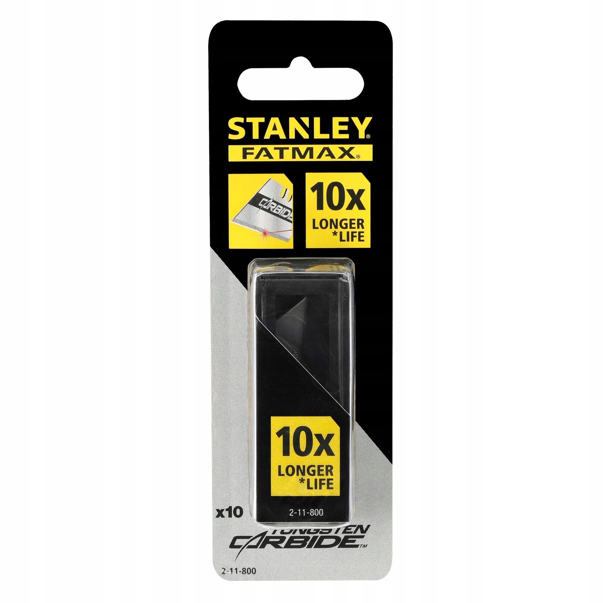 STANLEY OSTRZA WYMIENNE CARBIDE 10SZT 2-11-800