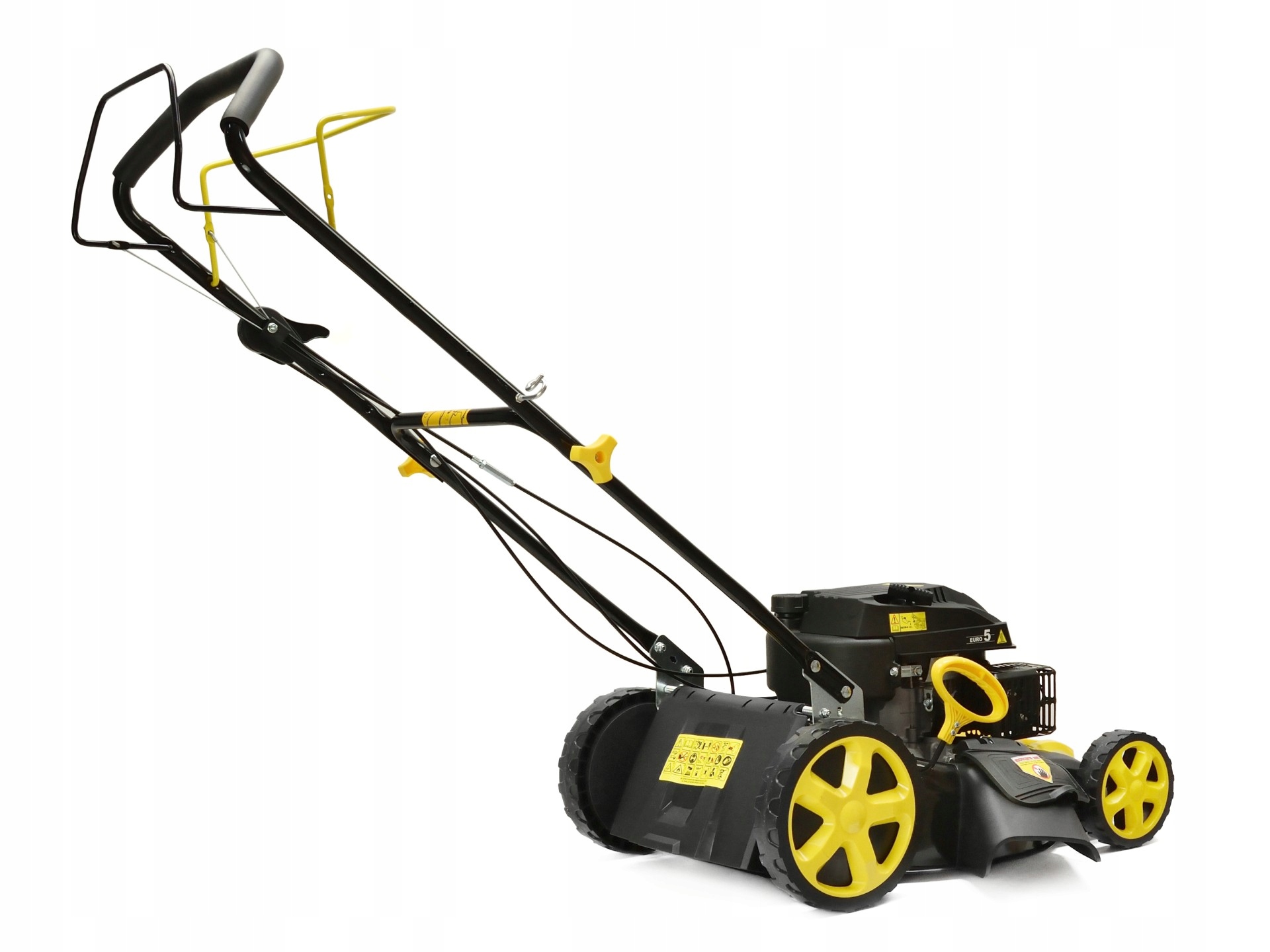 KOSIARKA SPALINOWA DO TRAWY Z NAPĘDEM 7KM 46cm MOCNA DUŻY KOSZ 60L 8w1 +OLE